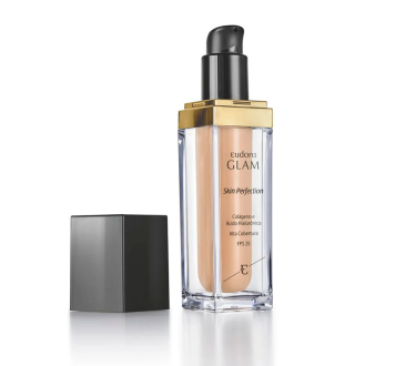 Base Liquida Skin Perfection Cor 00 Eudora Glam 30ml