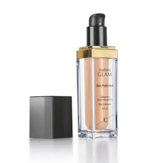 Base Liquida Skin Perfection Cor 15 Eudora Glam 30ml
