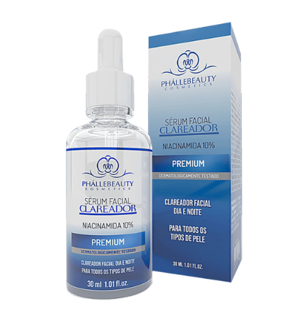 Serum Facial Clareador Premium Phallebeauty 30ml