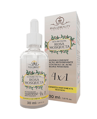 Serum Facial Rosa Mosqueta 4x1 Ph0559 Phallebeauty 30ml