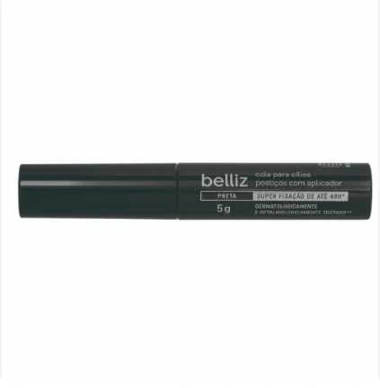 Cola Para Cilos Preta Com Aplicador 48hrs Belliz 5g