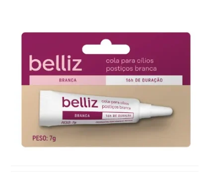 Cola Para Cilios Branca 16hrs Belliz 7g
