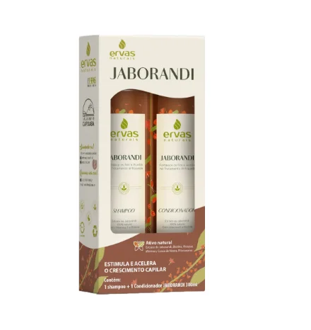 Kit Jaborandi Ervas Naturais 300ml