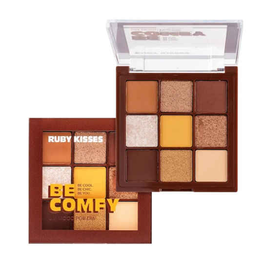 Rk Paleta De Sombras 9 Cores Be Comfy Kiss 11,7g