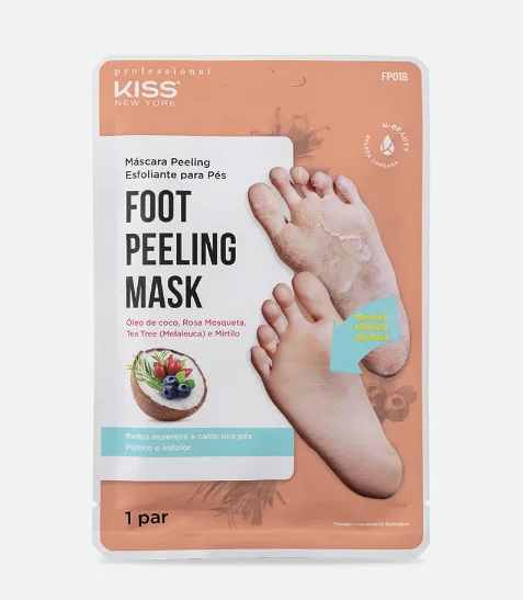 Kny Mascara Peeling Esfoliante Para Pes Fp01b Kiss 1par