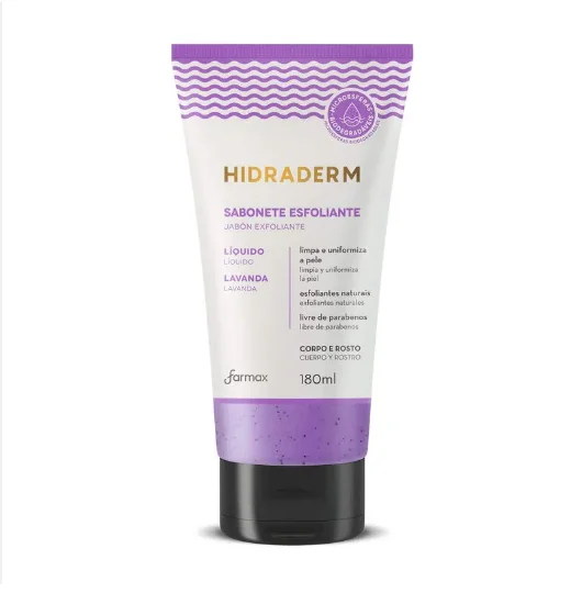 Sabonete Esfoliante Lavanda Hidraderm 180ml