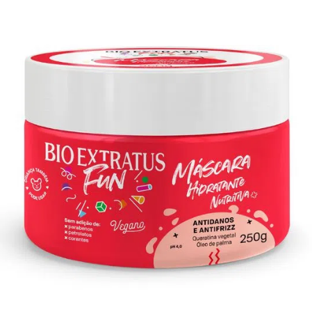 Mascara Fun Hidratante Nutritiva Bio Extratus 250g