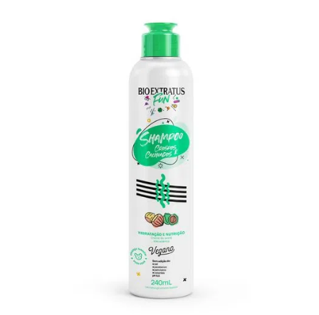 Shampoo Fun Crespos E Cacheados Bio Extratus 240g