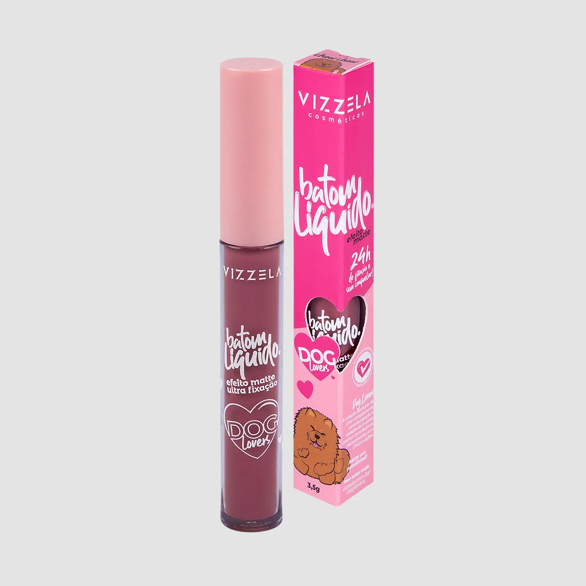 Batom Liquido Doglovers Chow Chow Cor 17 Vizzela 3,5g