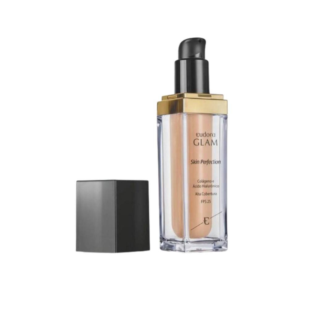 Base Liquida Skin Perfection Cor 35 Eudora Glam 30ml
