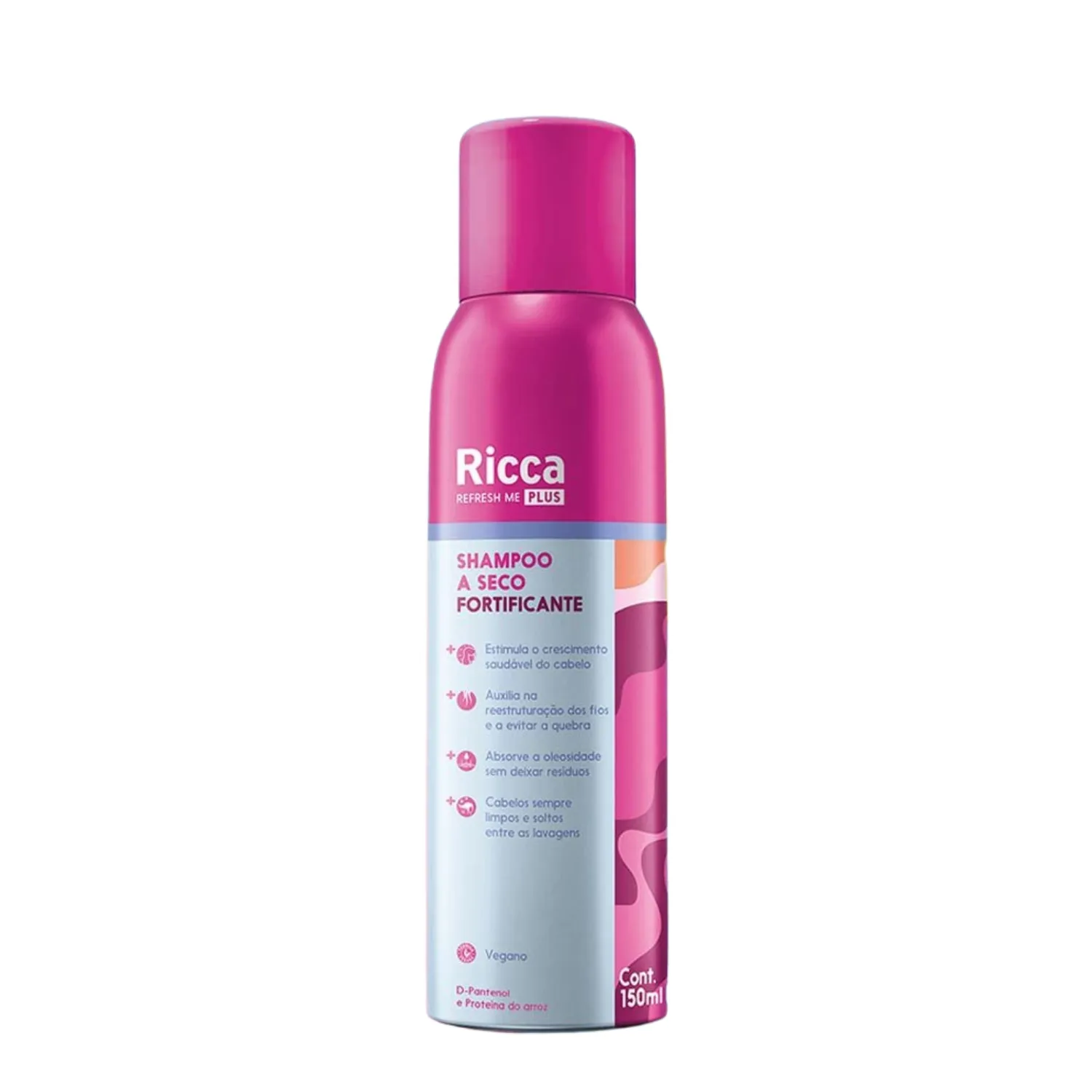Shampoo A Seco Fortificante Ref 2858 Ricca 150ml