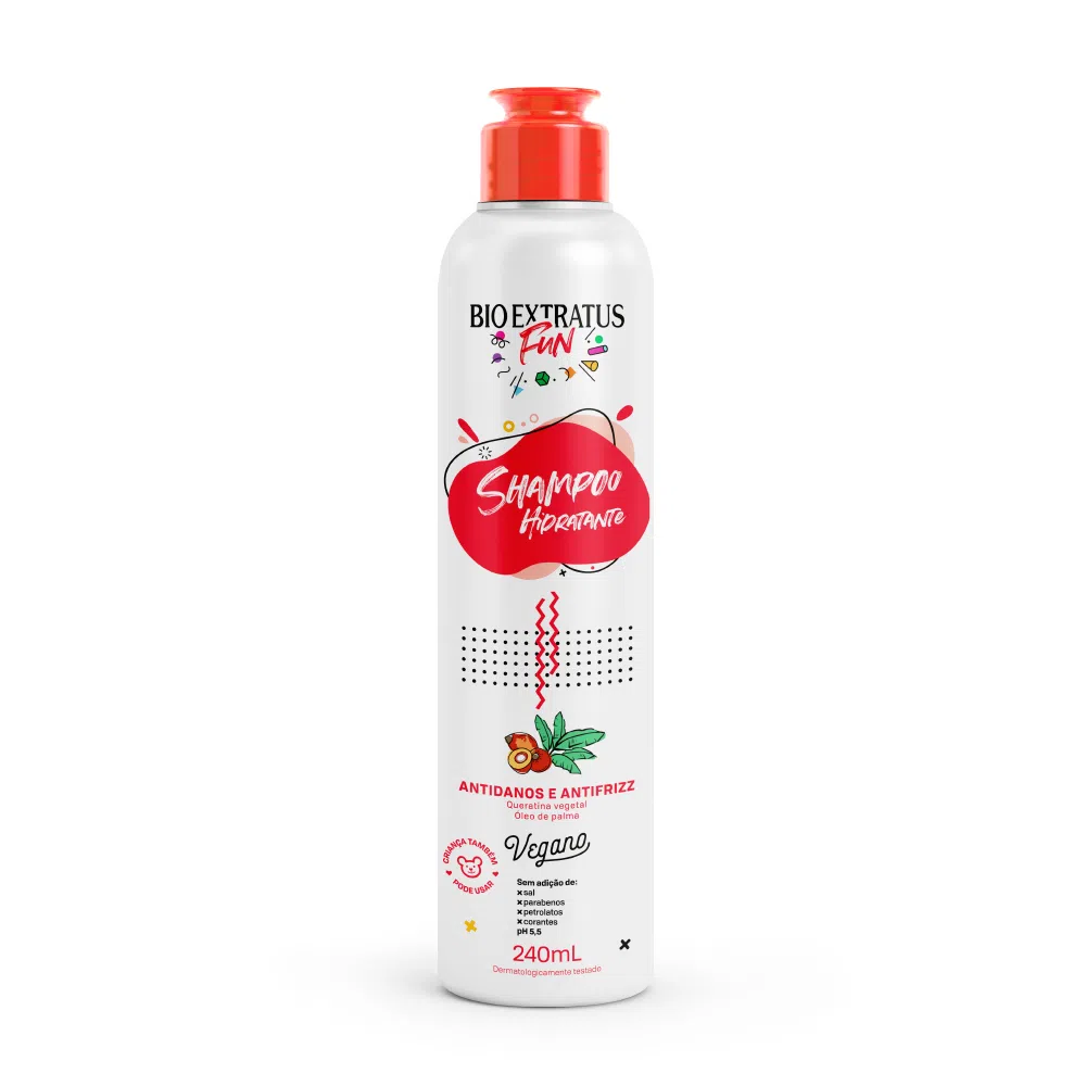 Shampoo Fun Hidratante Bio Extratus 240g
