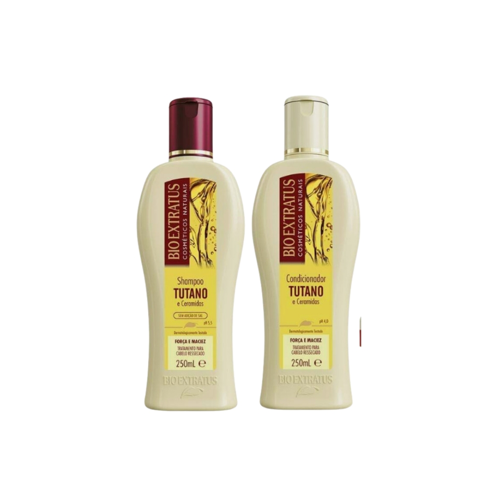 Kit Shampoo 250ml + Condicionador 250ml Tutano Bio Extratus