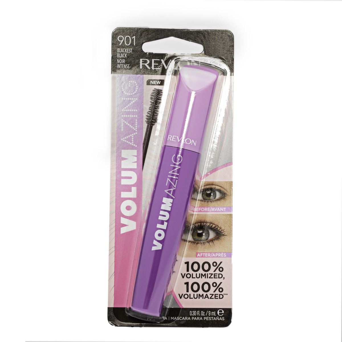 Mascara De Cilios Blackest Black 901 Noir Intense Revlon  9ml