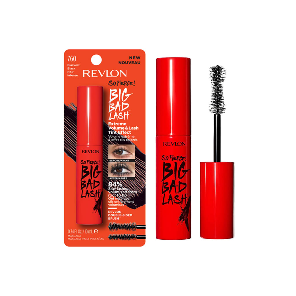 Mascara De Cilios Big Bad Lash 760 Blackest Black Revlon 10ml