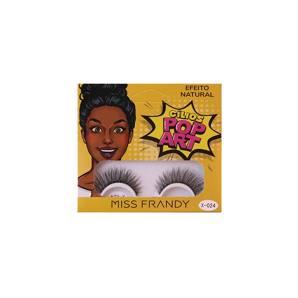 Cilios Efeito Natural Pop Art Miss Frandy
