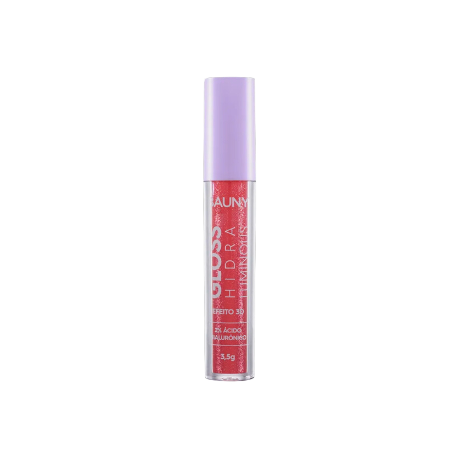 Gloss Hidra Luminous Peach Glow Bauny 3,5g