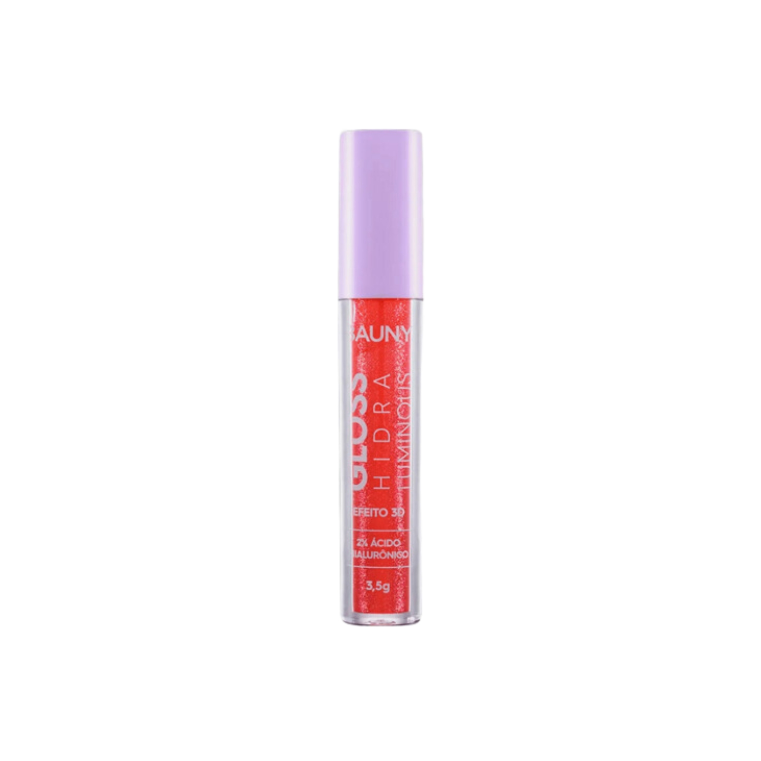 Gloss Hidra Luminous Ruby Glow Bauny 3,5g