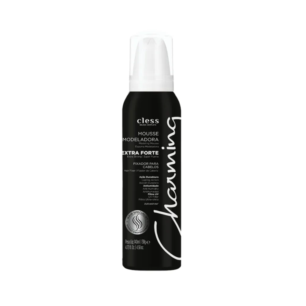 Mousse Charming Extra Forte Cless 140ml