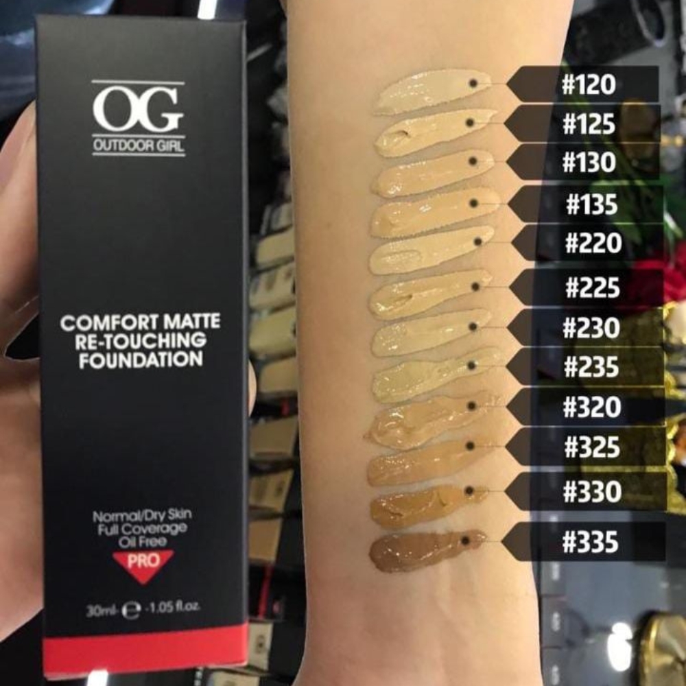 Base Confort Matte 325 Spicy Brown Outdoor Girl 30ml.3