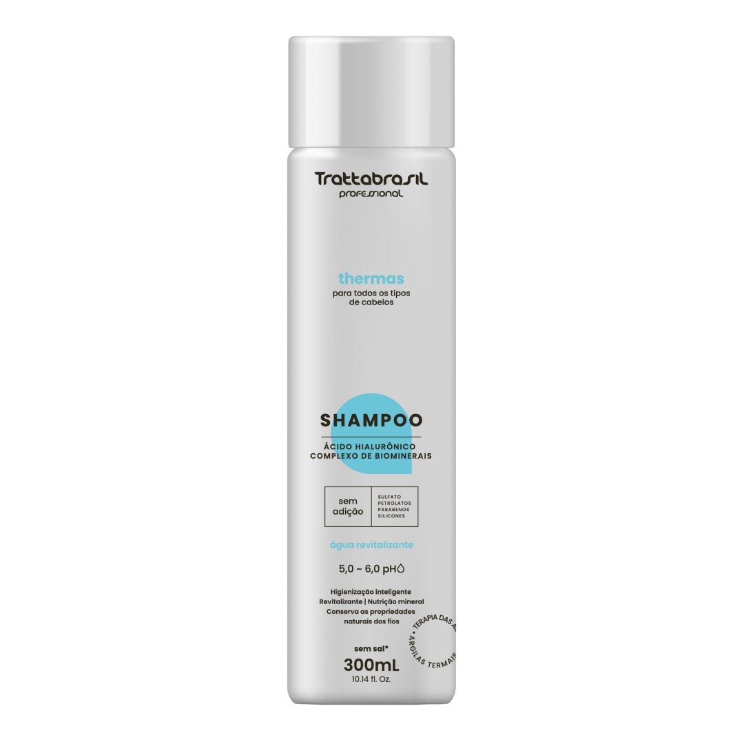 Shampoo Agua Revitalizante Thermas Trattabrasil 300ml