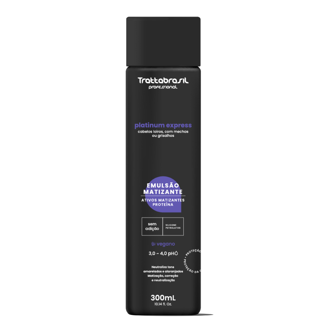 Emulsao Platinum Express Trattabrasil 300ml