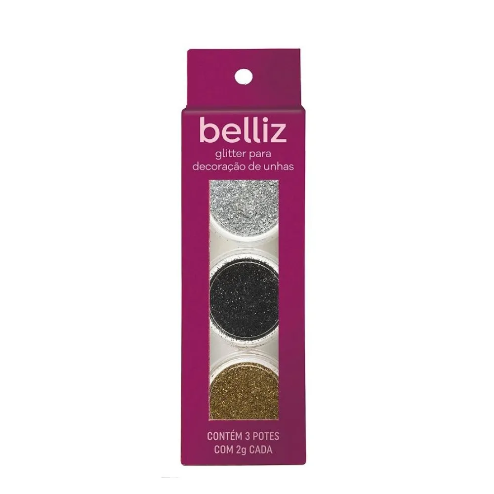 Glitter Para Decoracao Classic Cod 1828 Belliz