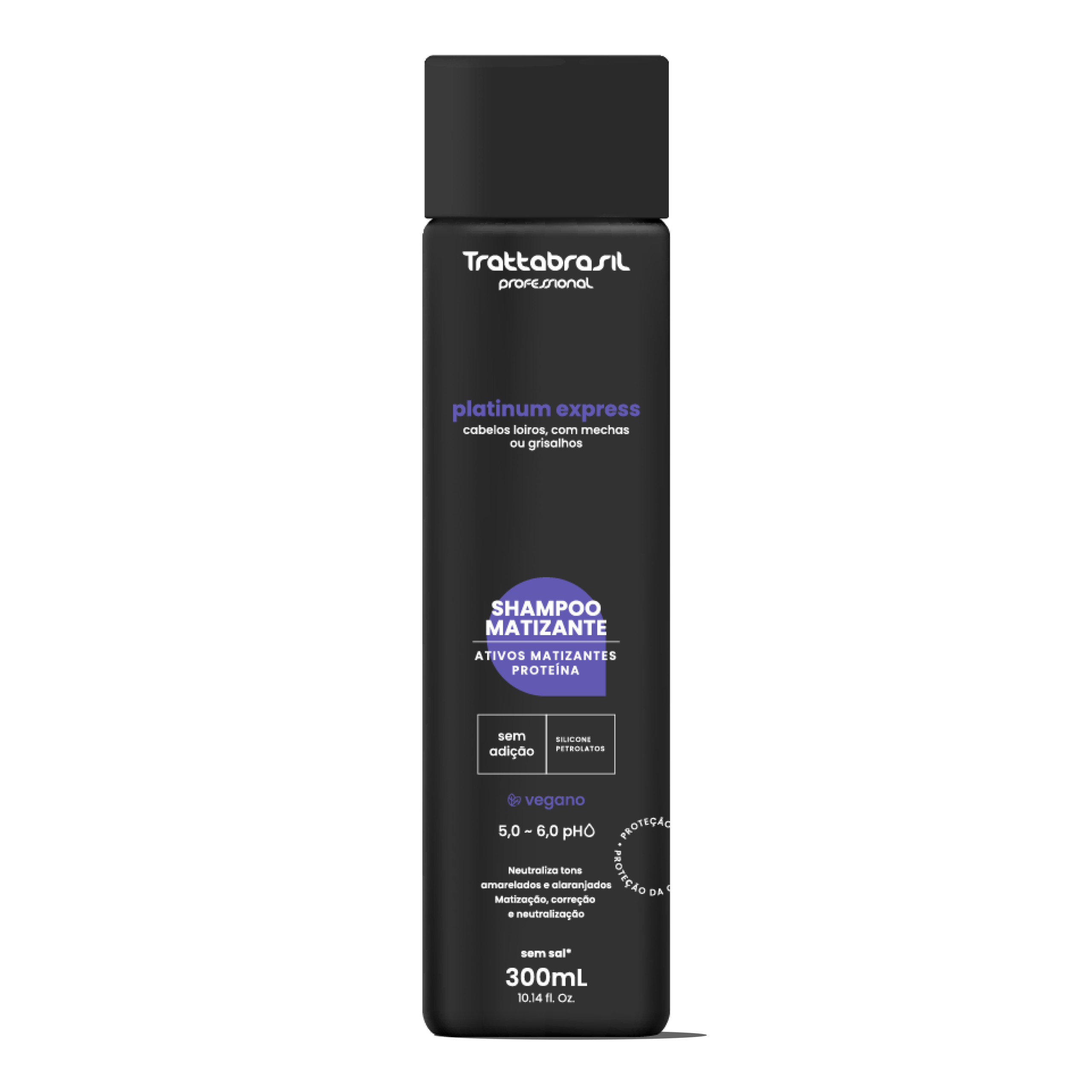 Shampoo Platinum Express Trattabrasil 300ml
