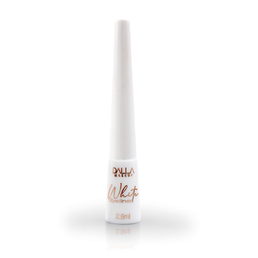 Delineador Liquido Branco  Dalla Makeup 2,5g