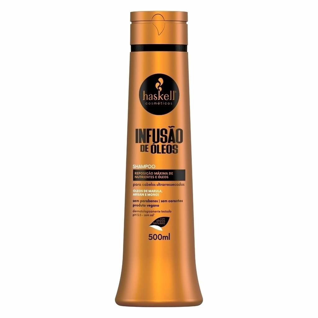 Shampoo Infusao De Oleo Haskell 500ml