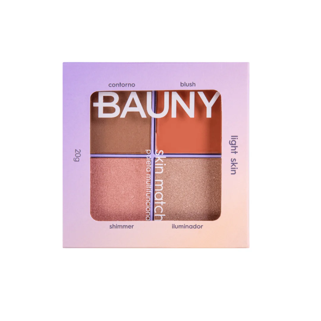 Paleta Multifuncional Skin Match Light Bauny 20g