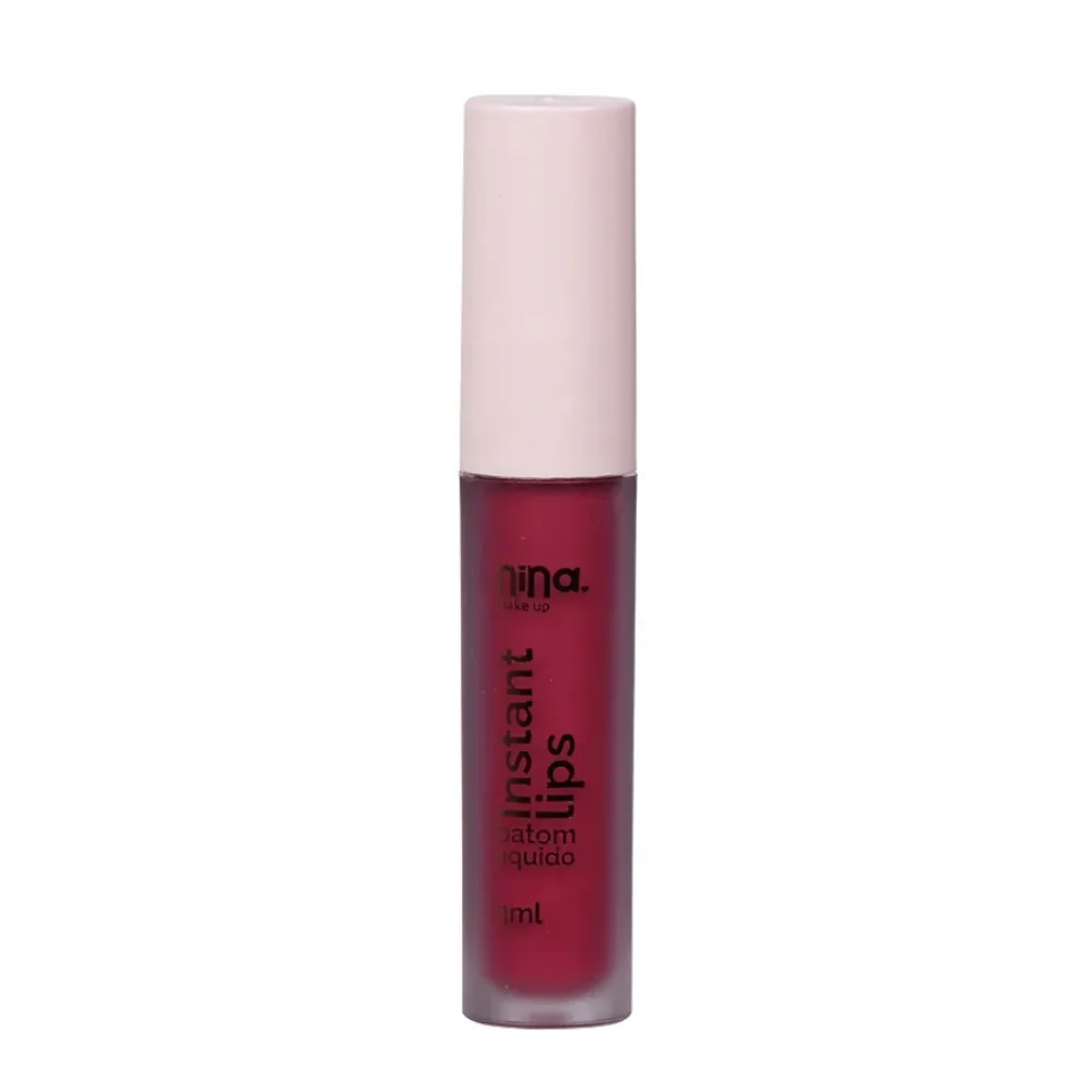 Batom Liquido Infinito Nina Makeup 4ml