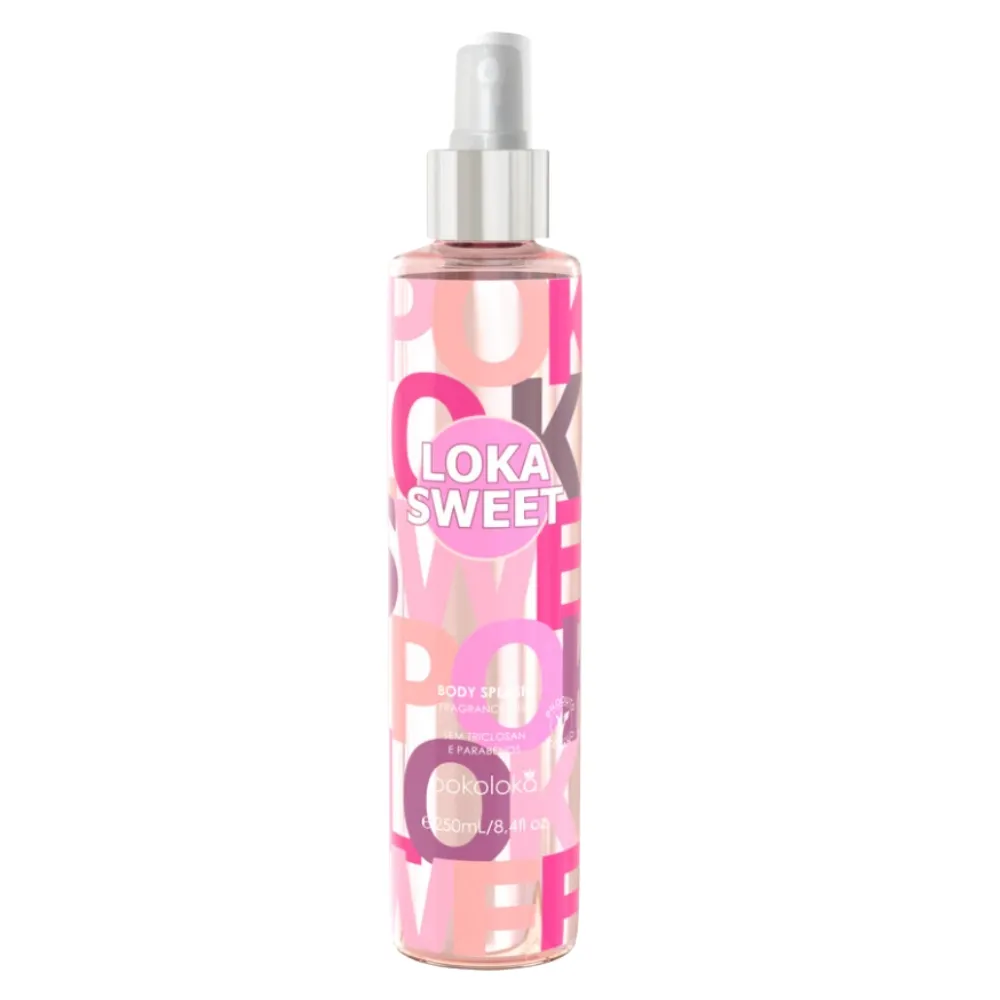 Body Splash Loka Sweet Pokoloka 250ml