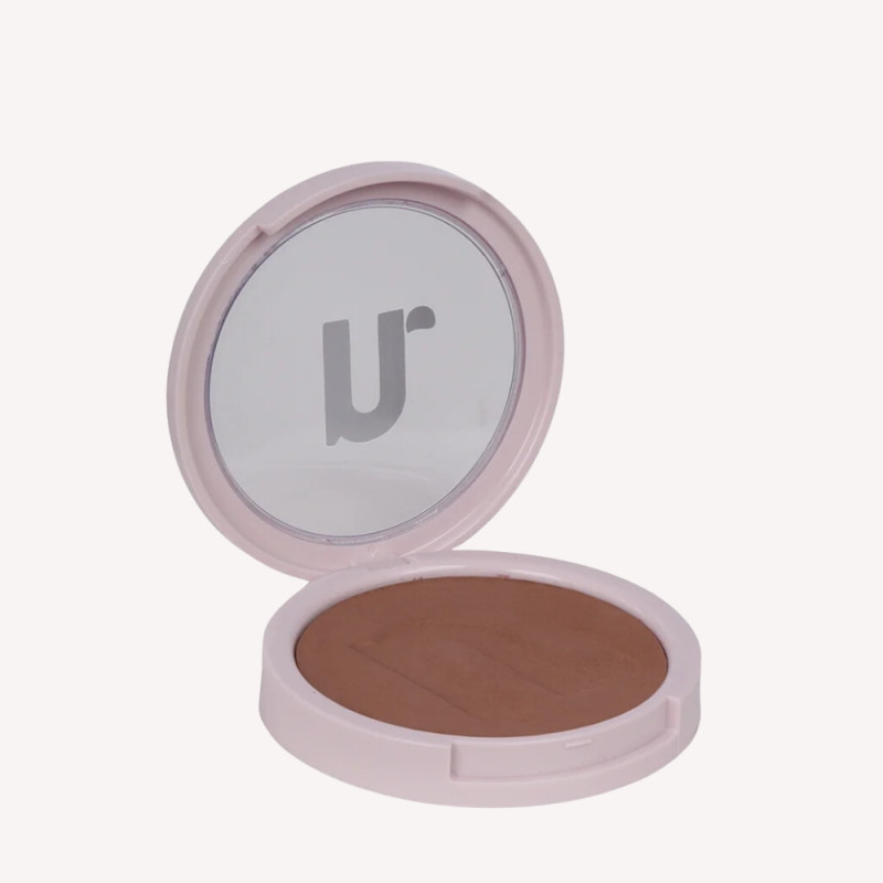 Contorno Compacto Instant Matte Cinnamon Nina Makeup 11g.v