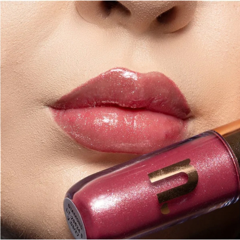 Gloss Labial Instant Glow Diamond Nina Makeup 4ml.2