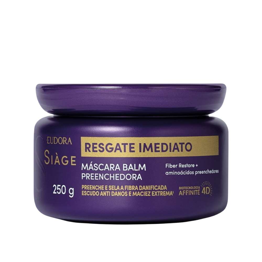 Mascara Capilar Resgate Imediato Siage Eudora 250g