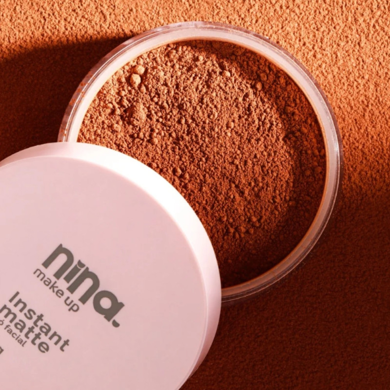 Po Facial A Prova Dagua Matte 03 Nina Makeup 20g