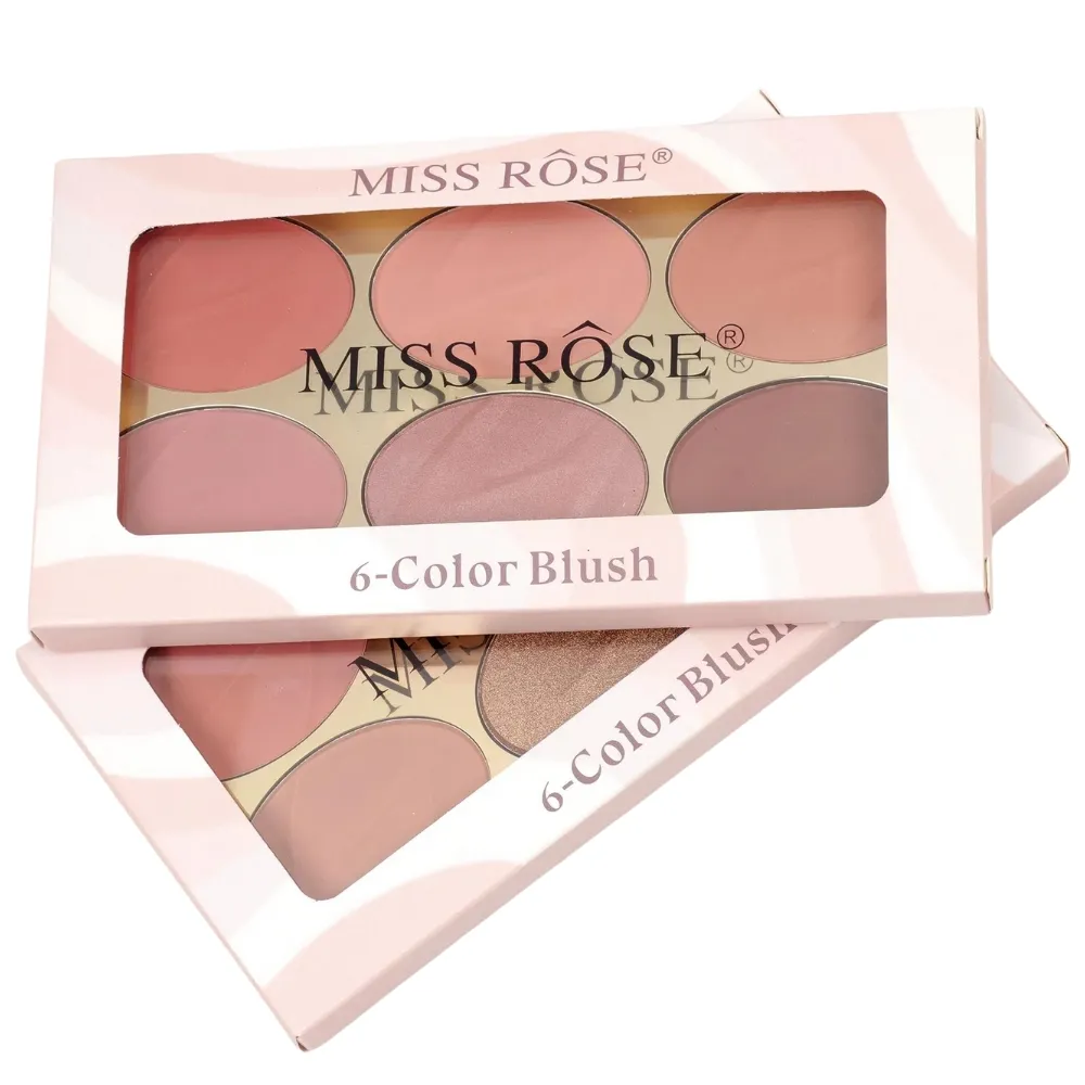 Paleta 6 Tons Blush 7004-017n2 Miss Rose 19,8g