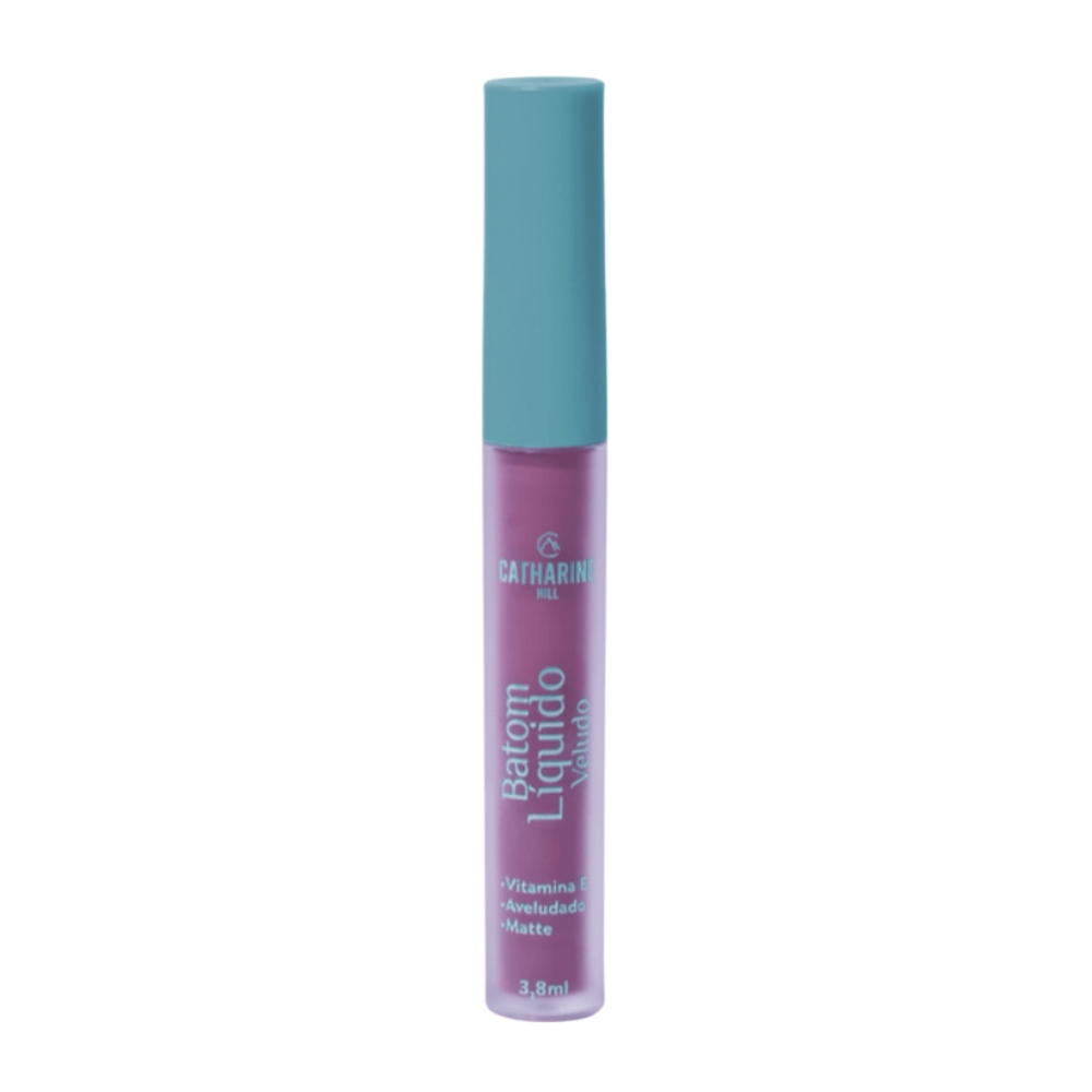 Batom Liquido Veludo Pink Velvet Catharine Hill 3,8ml