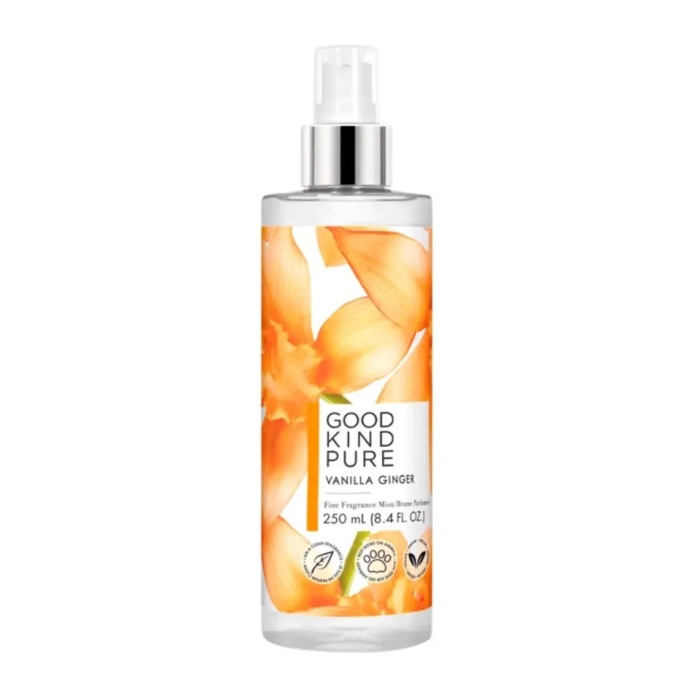 Body Mist Vanilla Ginger Good Kind Pure 250ml