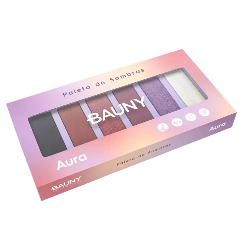 Paleta De Sombras Aura Bauny 10,2g