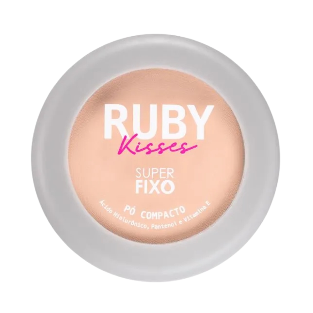 Po Compacto Super Fixo Cor 105 Ruby Kisses 9g