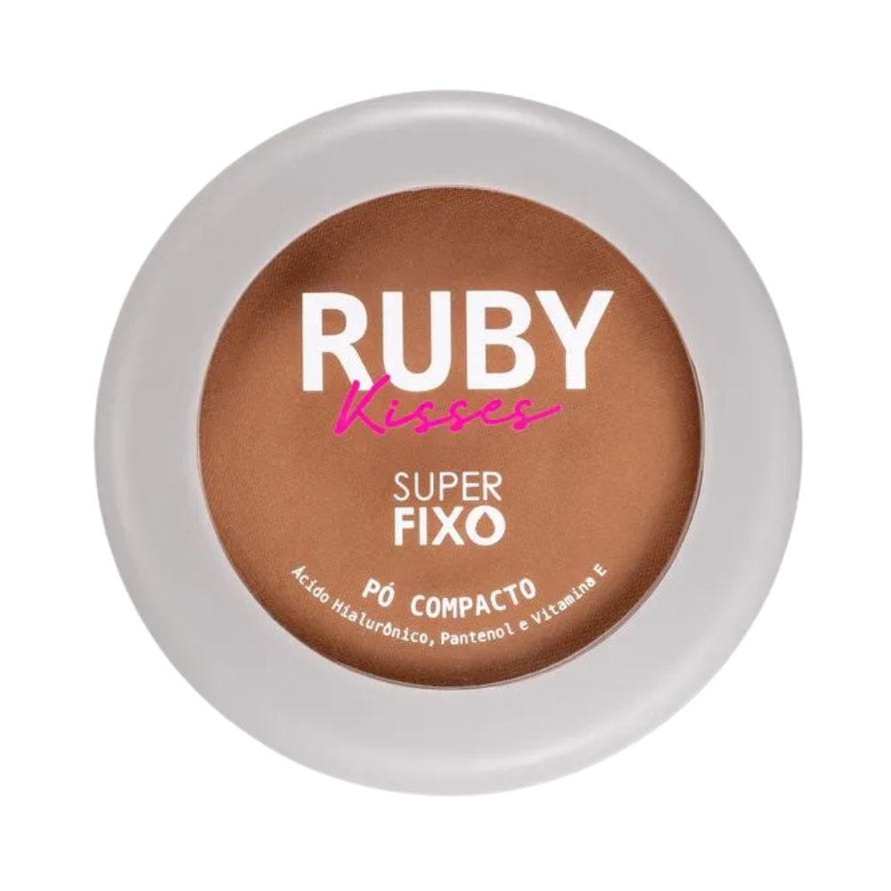 Po Compacto Super Fixo Cor 315 Ruby Kisses 9g