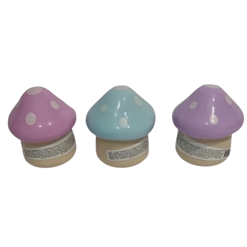 Lipbalm Mush Lips Pink 21 Cogumelo 14g
