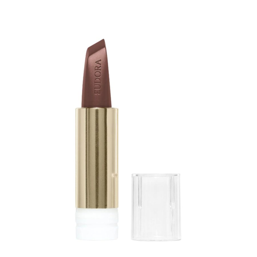 Refil Batom Matte Amulips Marrom Determinado Eudora Glam 3,4g