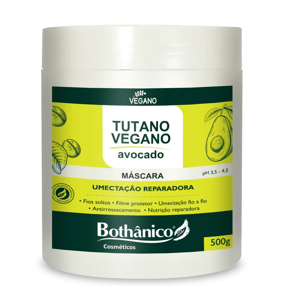 Mascara Tutano Vegano Avocado Bothanico Hair 500ml