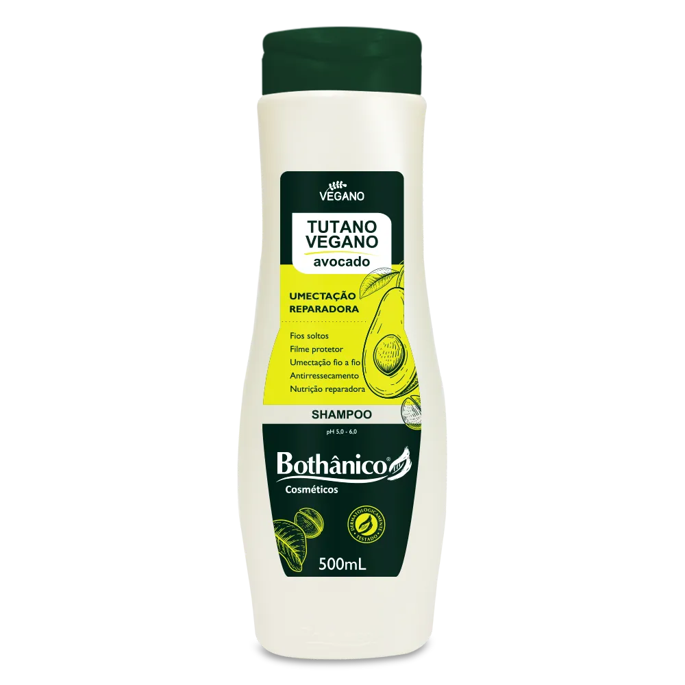 Shampoo Tutano Vegano Avocado Bothanico Hair 500ml