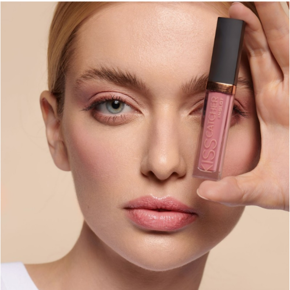 Batom Liquido Kiss Catcher cor Silk Mixture 03 Inglot 5,5ml.2