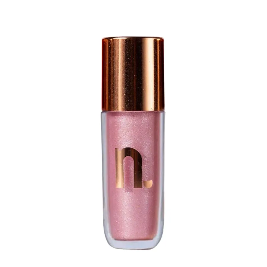 Gloss Labial Instant Glow Quartzo Rosa Nina Makeup 4ml