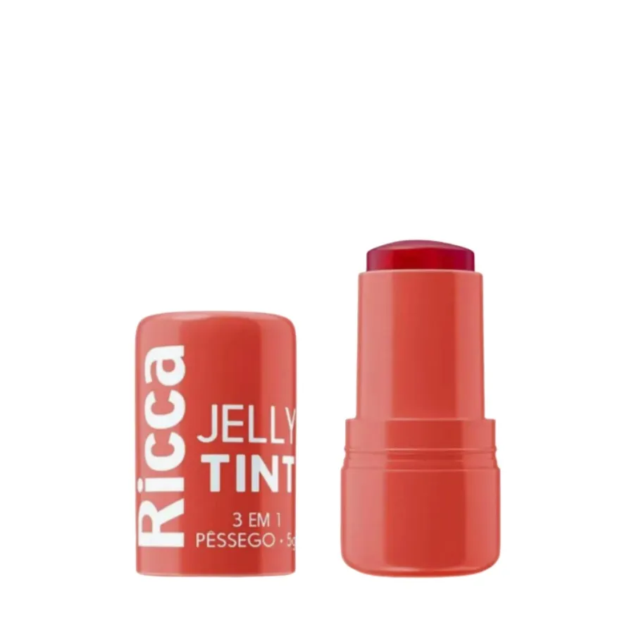 Bastao Jelly Tint Pessego Ricca 5g